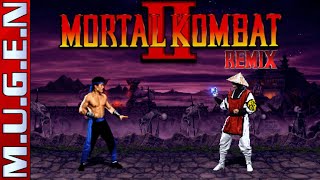 MK2 Remix - Revision 1.1 [M.U.G.E.N] Liu Kang Gameplay