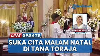 Ribuan Umat Katolik Padati Gereja Paroki Makale Tana Toraja, Rayakan Kelahiran Yesus Kristus
