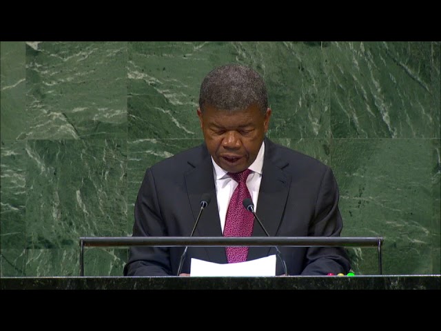 Discurso: presidente de Angola