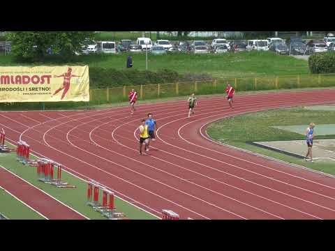 300m SENIORI [M], I. skupina - Hrvatska atletska liga sjever, 1. kolo 2023