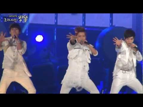 [fancam] 121214 Melon MUSIC AWARDS infinite 'intro+The Chaser' (dongwoo)