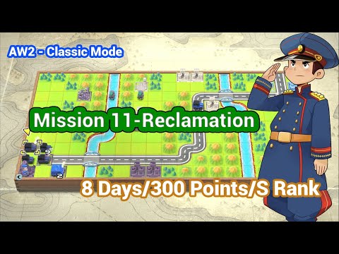 AW2 - Mission 11 Reclamation Colin - Classic Campaign | Advance War 1+2 Re-boot Camp