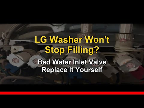 LG Top Load Washer Won't Stop Filling With Water? Replace This Part (DIY Fix)
