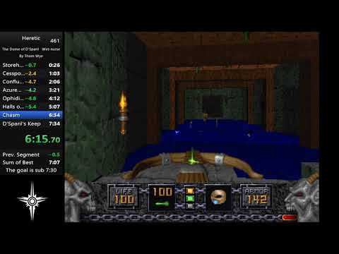 Speedrunning Heretic is so much FFFFFFFFFFFFFFFFFFFFFFFUUUUUUUUUUUUUUUUUUUU