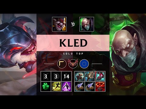 Kled Top vs Singed - EUW Grandmaster Patch 25.16