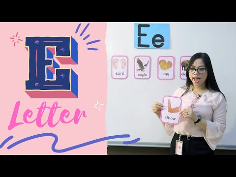 The Alphabet with Hannah - Learn the Letter E