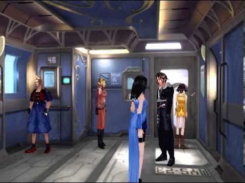 FFVIII Walkthrough Part 33 Leaving Timber - Train Ride To Dollet