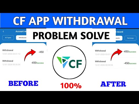 CF app withdrawal problem | new update | CF earning app | review | real or Fake?