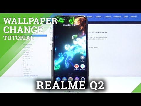 How to Install Live Wallpaper on REALME Q2 - Apply Live Wallpaper