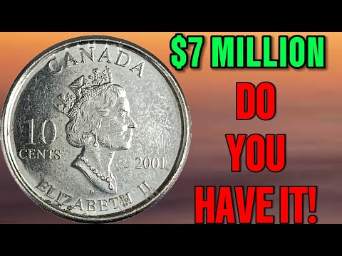 Rare 2001 Canadian Dime Worth BIG MONEY! | Valuable 10 Cent Coin to Look For