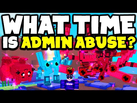 What time is ADMIN ABUSE Today in Plants Vs Brainrots Roblox
