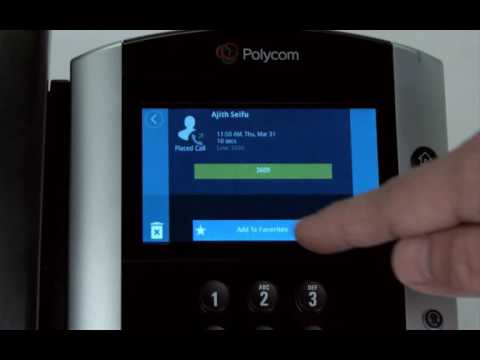 Add a contact as a favorite