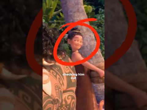 You Missed This Crazy Moment in Moana  #shorts #disney #moana