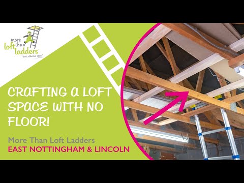CRAFTING A LOFT FROM EMPTY SPACE! - Meet Fin - More Than Loft Ladders East Notts & Lincoln