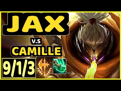 SATORIUS (JAX) vs CAMILLE - 9/1/3 KDA TOP CHALLENGER GAMEPLAY - EUW