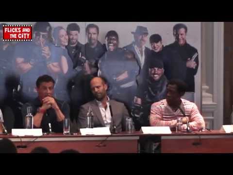 THE EXPENDABLES 3 Cast Interviews