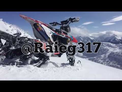back country snowbike with Reagan Sieg