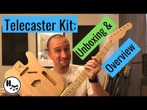 S2E2: Telecaster Build 1 - Unboxing
