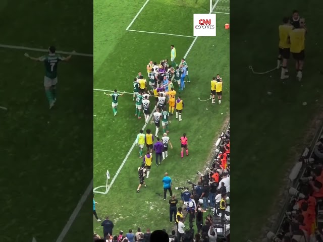 Confusão na Neo Química Arena | CNN ESPORTES