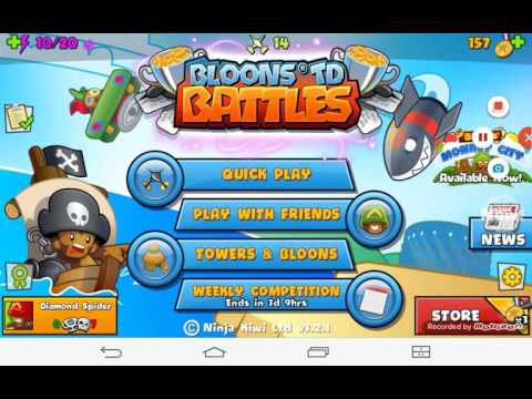 BTD BATTLES vs CamrinoGaming