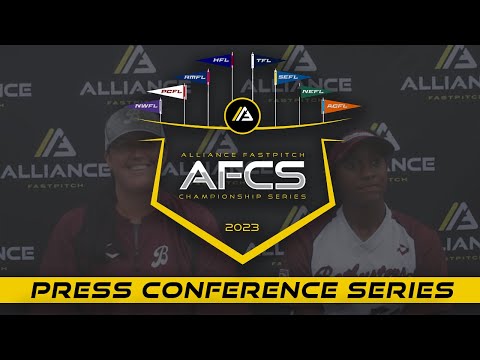 AFCS Press Conference: OC Batbusters Stith 14U and Kale'a Tindal