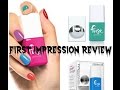 First Impression Review of Fuse Gelnamel Polish ...