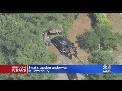 SWAT team responds to home in Tewksbury