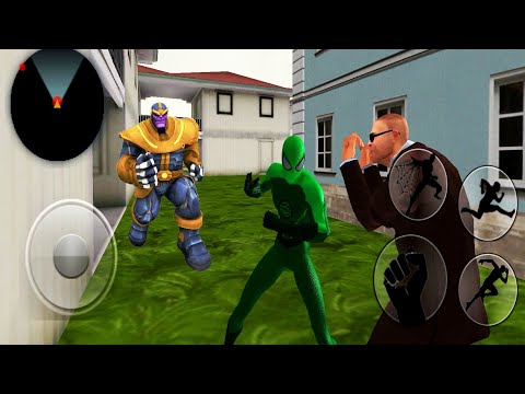 Superhero Spider Fighting | Flying Spider Vs City Villains - iOS GamePlay HD