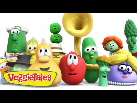 VeggieTales | 1 Hour Silly Song Compilation | VeggieTales Silly Songs With Larry | Videos For Kids - Kingdom Kids Zone, Sing With Me - VeggieTales Official