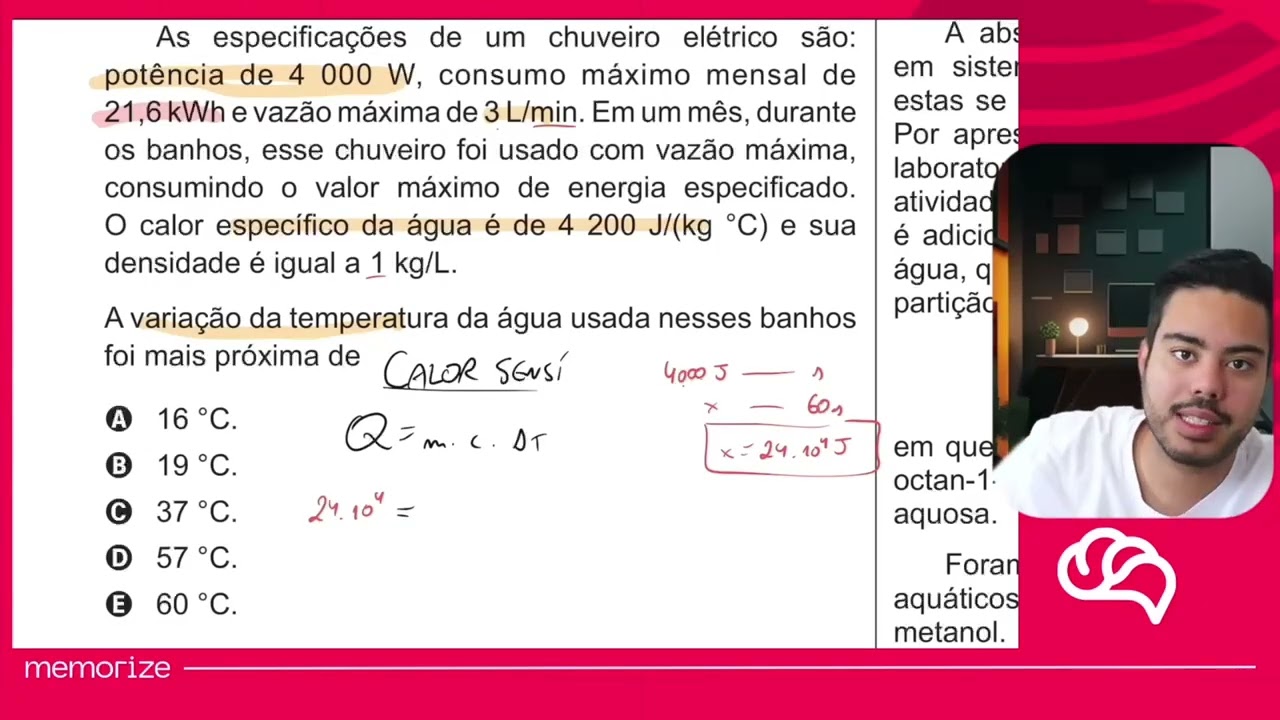 Resolução em Vídeo — Questão 112 ENEM 2017 PPL