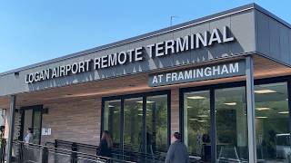 Logan Airport Framingham remote terminal reaches 10,000 passengers