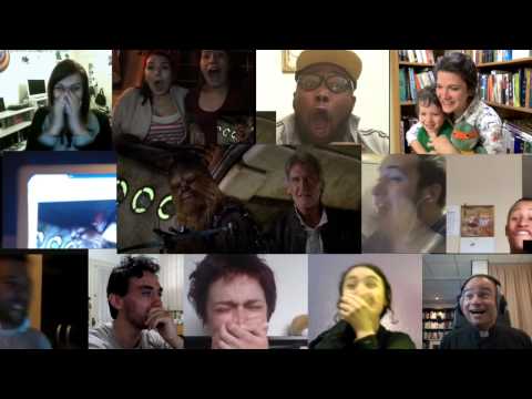 Star Wars 7 Trailer #2 Reaction mash-up