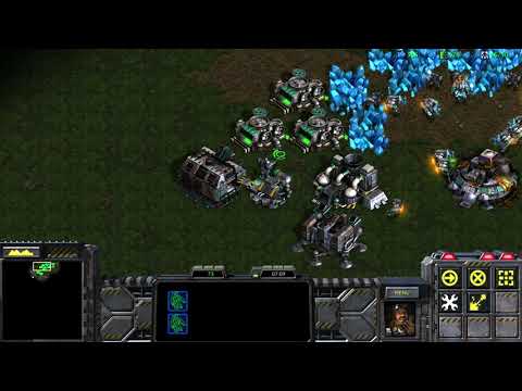 Starcraft Remastered Broodwar 1v7 Computers TvP on Big Game Hunters