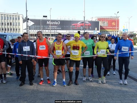 Kielce Biegają 2014- VI bieg uliczny w Kielcach - seniorzy roczniki 1973 i starsi