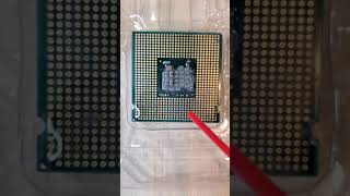 cleaning thermal paste off cpu #shorts