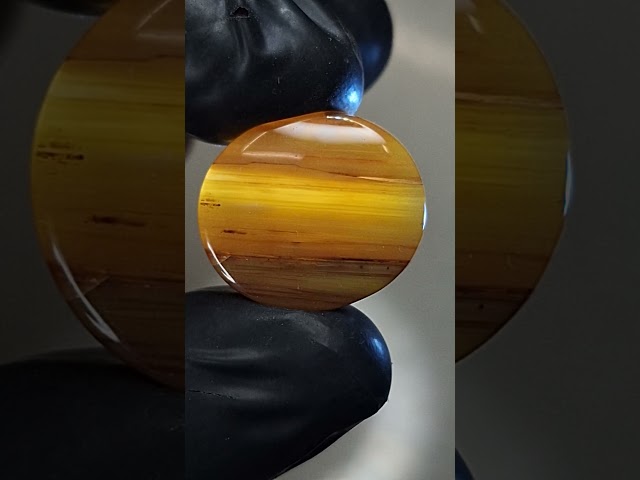 حجر عقيق كلر باند طبيعي