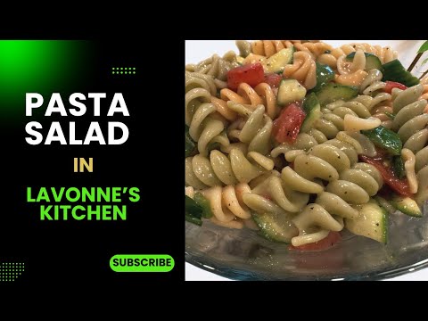 Deliciously Simple Italian-Style Pasta Salad | Lavonne’s Kitchen