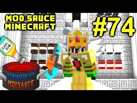 Minecraft Mod Sauce Ep. 74 - Mega Quarry Mods !!! ( HermitCraft Modded Minecraft )