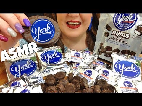 YORK PEPPERMINT PATTIES ASMR (NO TALKING)