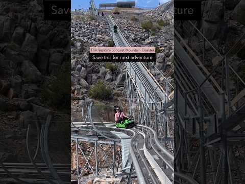 The region’s longest mountain coaster “Jais Sledder”#rasalkhaimah #jebeljaismountain #rollercoaster