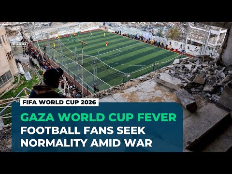 Gaza football fans seek normality amid war as World Cup fever grows