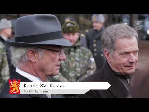 Ruotuväki - Kaarle XVI Kustaa Santahaminassa
