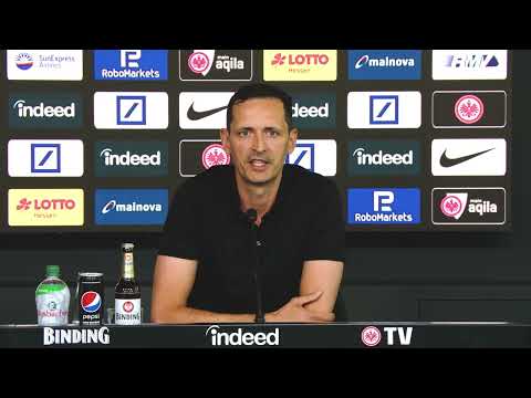 Das sagt Frankfurts Trainer Toppmöller zum Kader und sehr schlagfertig über "Papa" Klaus Toppmöller