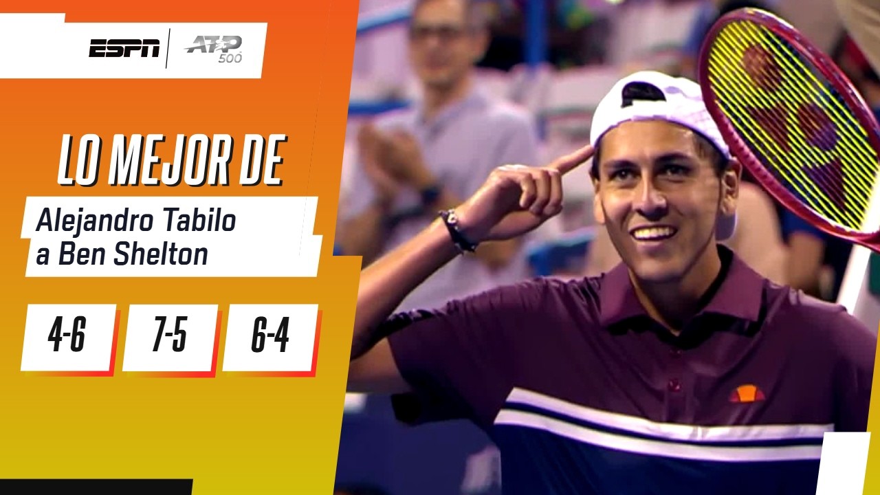 ENORME VICTORIA DE ALEJANDRO TABILO FRENTE AL DURO BEN SHELTON PARA METERSE EN LAS SEMIS | RESUMEN