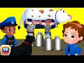 ChuChu TV Police Saving Milk Narrative Story Fun Cartoons For Kids