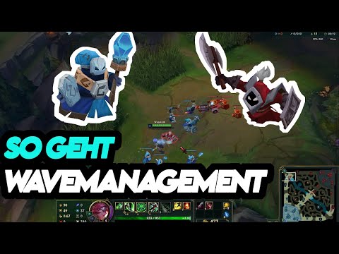 This is how wave management is done correctly in the top plane!