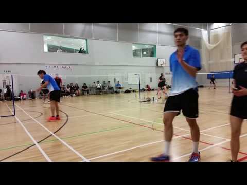 ISO Tournament 18 Sept 2016   MD FINAL A Level   Victor Liew & Robert Golding Vs Daniel Tang & Aaron