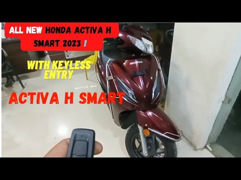 Are You Ready To New Honda Activa H Smart Keyless Entry Features ?#activa #hsmart #bikes #motorsport