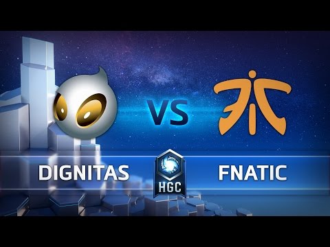 HGC EU - Phase 1 Part 2 - Game 5 - Fnatic v Team Dignitas