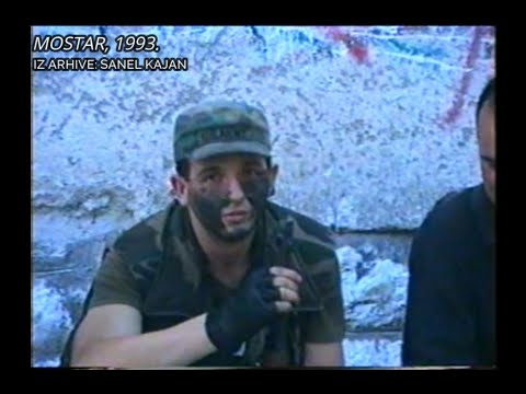 MOSTAR, 1993. - NA PRVOJ LINIJI